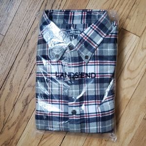 Lands end mens flannel